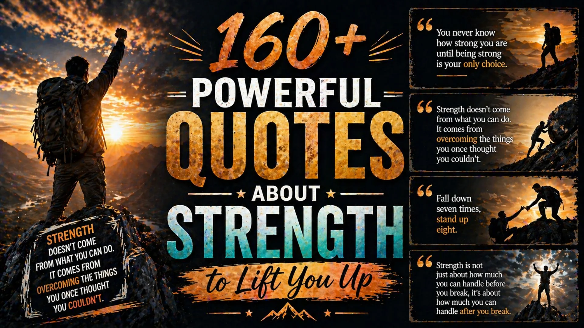 160+ Powerful Quotes About Strength to Lift You Up