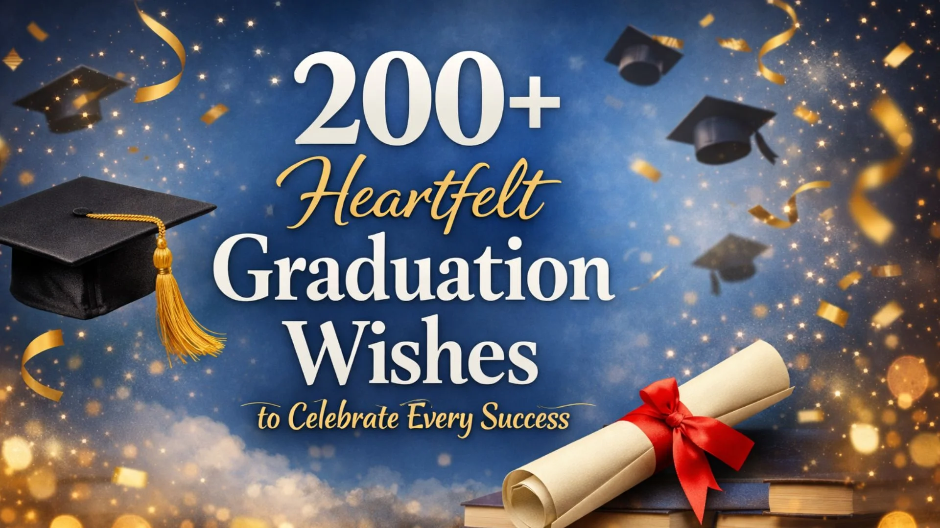 200+ Heartfelt Graduation Wishes to Celebrate Every Success