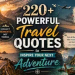 220+ Powerful Travel Quotes to Inspire Your Next Adventure