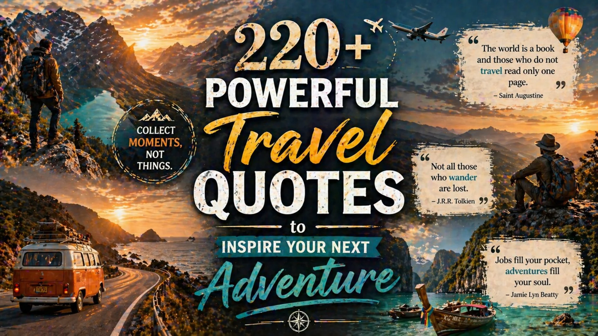 220+ Powerful Travel Quotes to Inspire Your Next Adventure