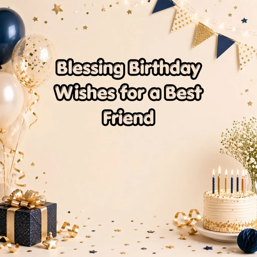 Blessing Birthday Wishes for a Best Friend