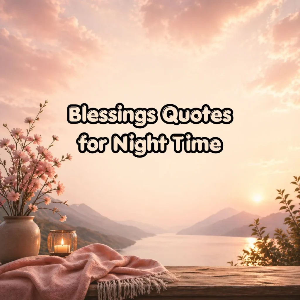 Blessings Quotes for Night Time