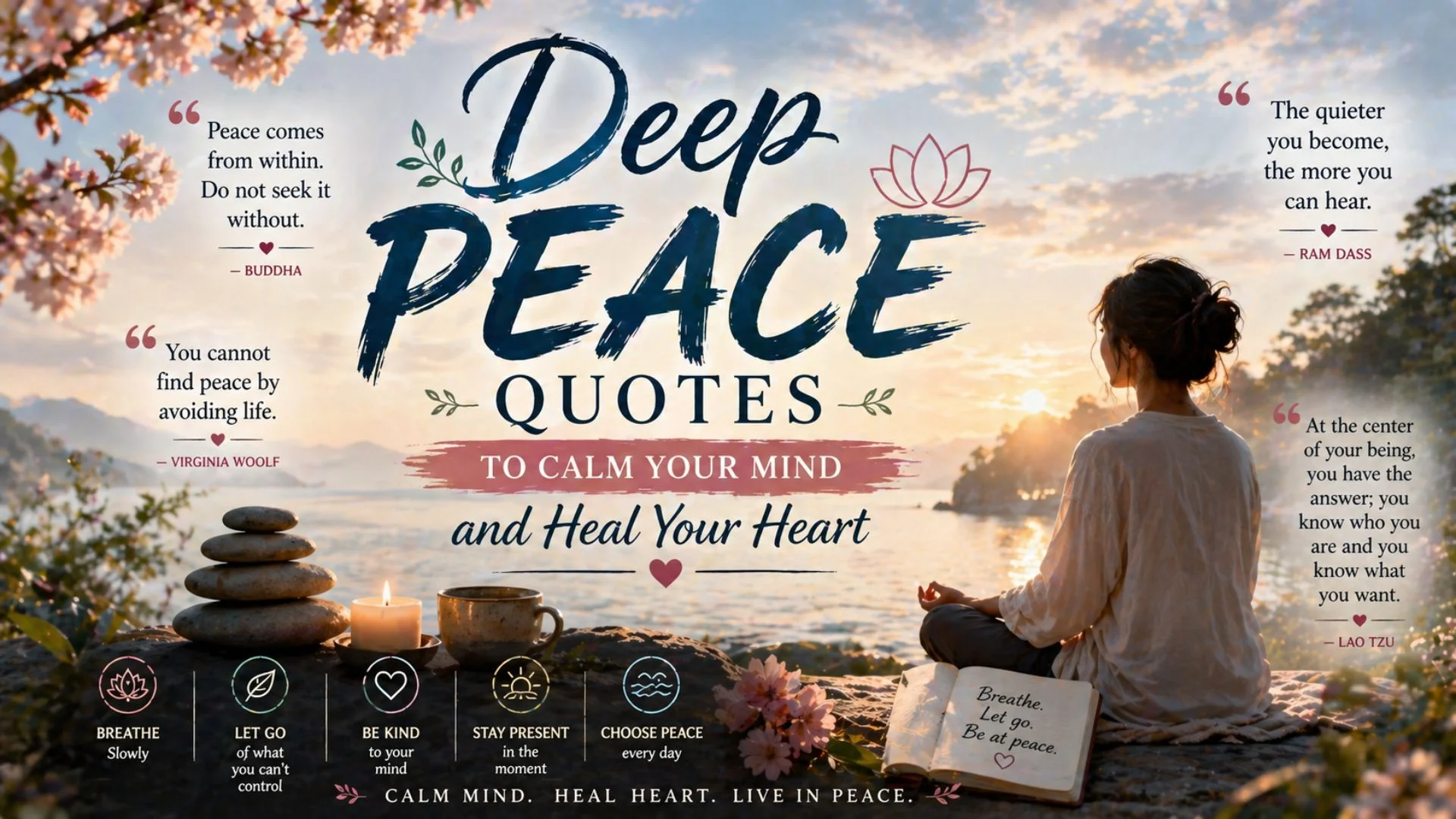 Deep Peace Quotes to Calm Your Mind and Heal Your Heart