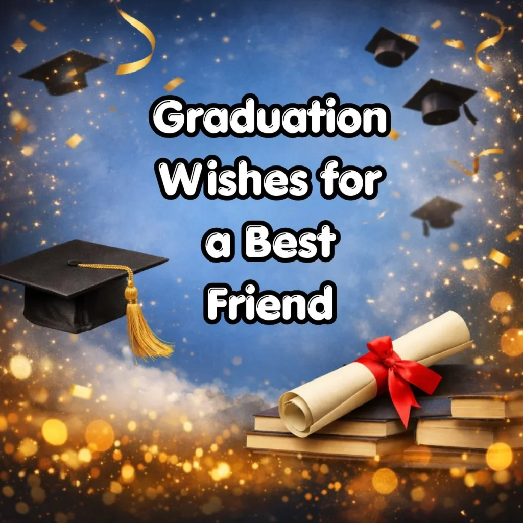 Graduation Wishes for a Best Friend
