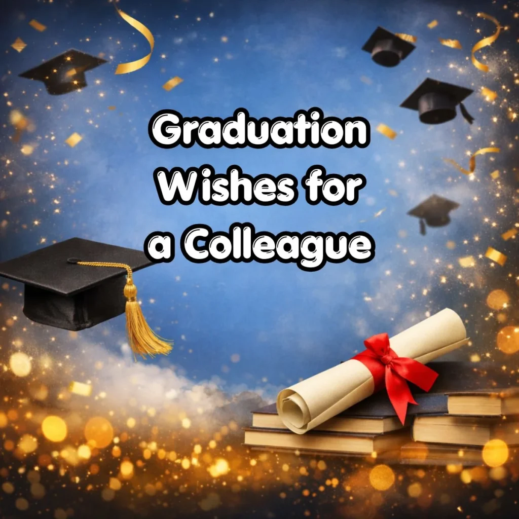 Graduation Wishes for a Colleague