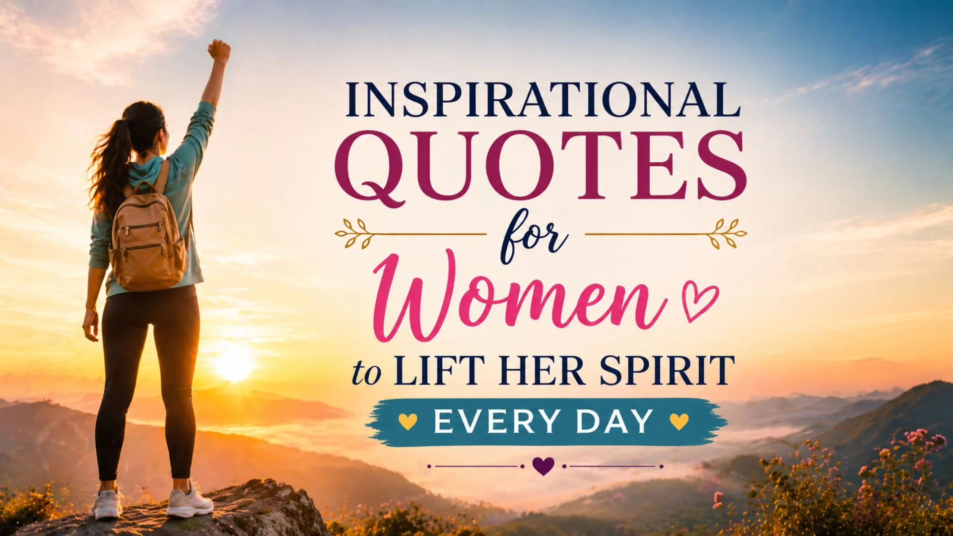 Inspirational Quotes for Women to Lift Her Spirit Every Day