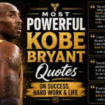 Most Powerful Kobe Bryant Quotes on Success, Hard Work & Life