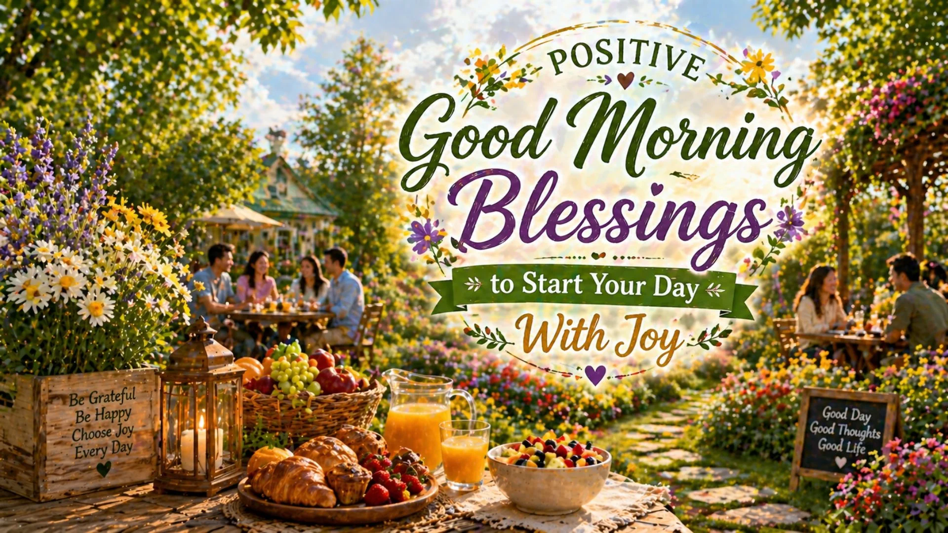Positive Good Morning Blessings to Start Your Day With Joy