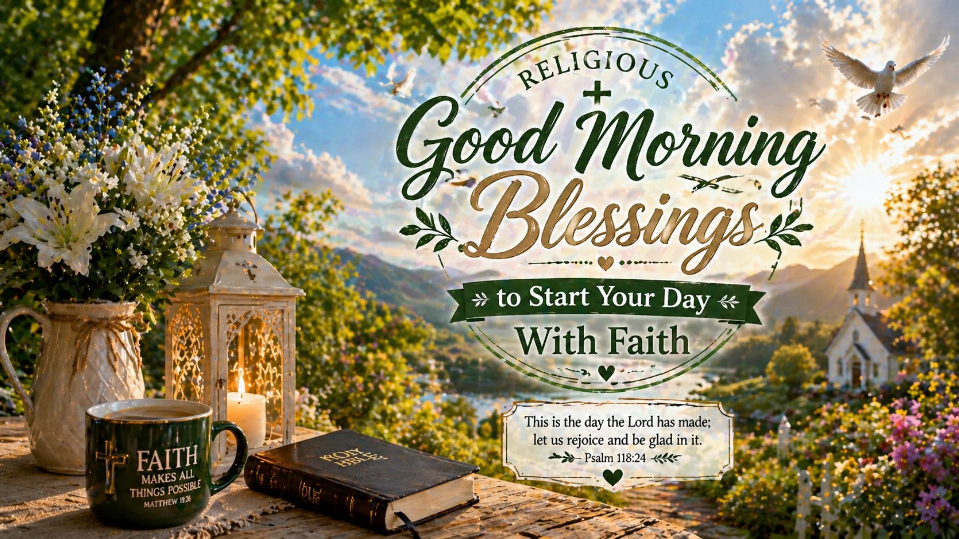 Religious Good Morning Blessings to Start Your Day With Faith