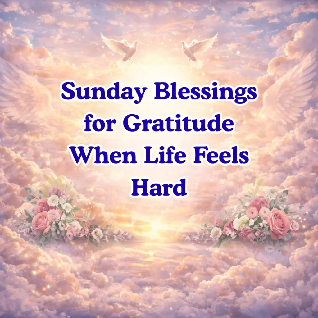 Sunday Blessings for Gratitude When Life Feels Hard