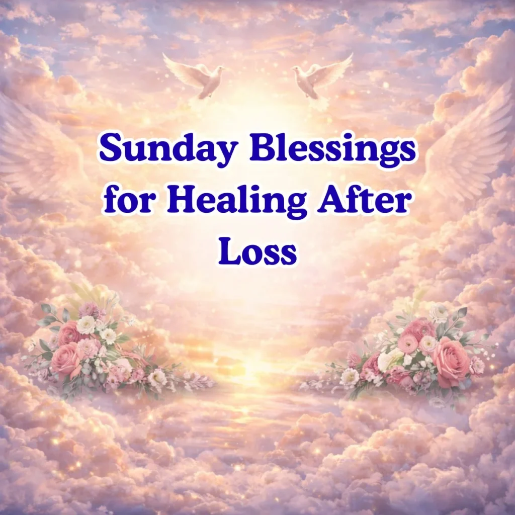 Sunday Blessings for Healing After Loss