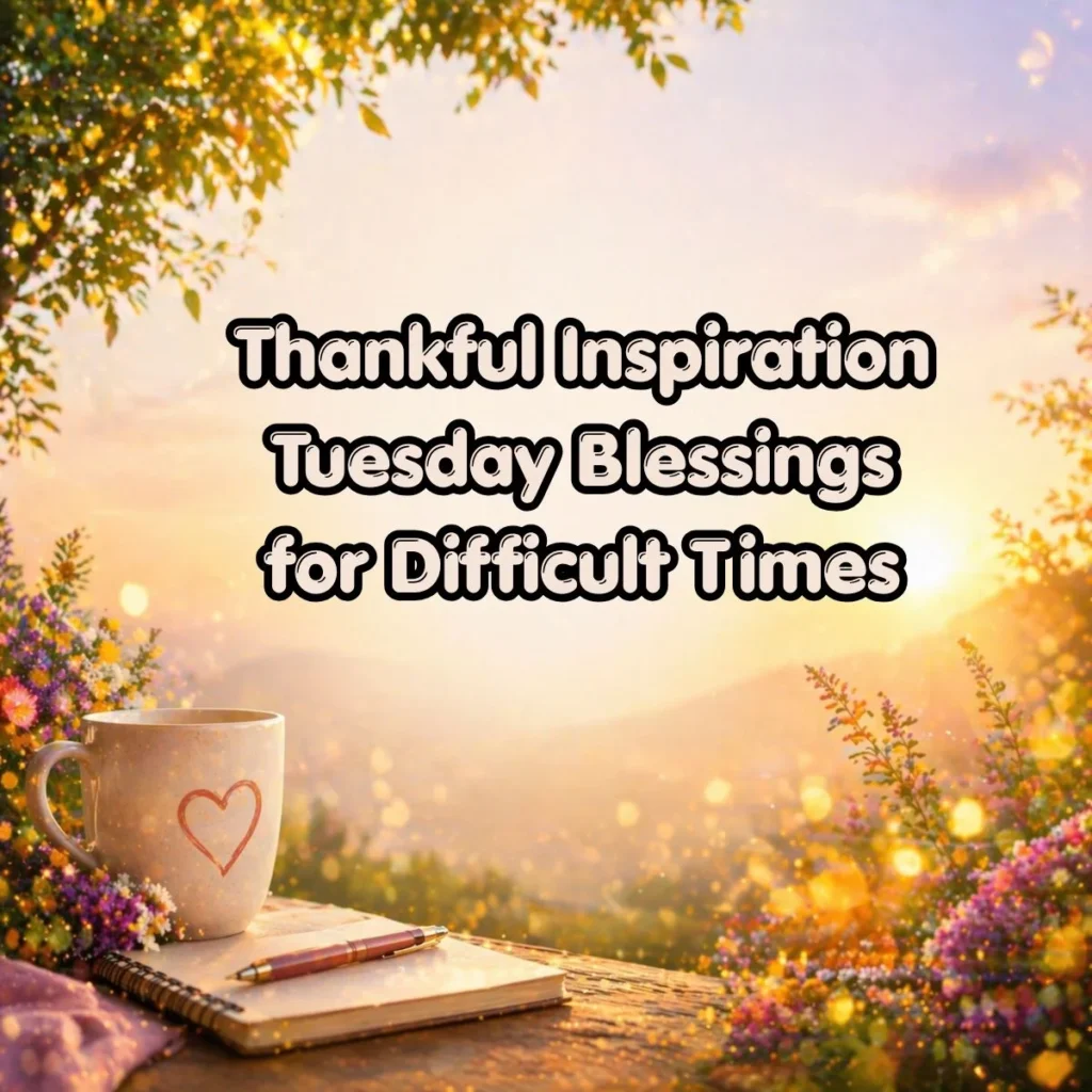 Thankful Inspiration Tuesday Blessings for Difficult Times