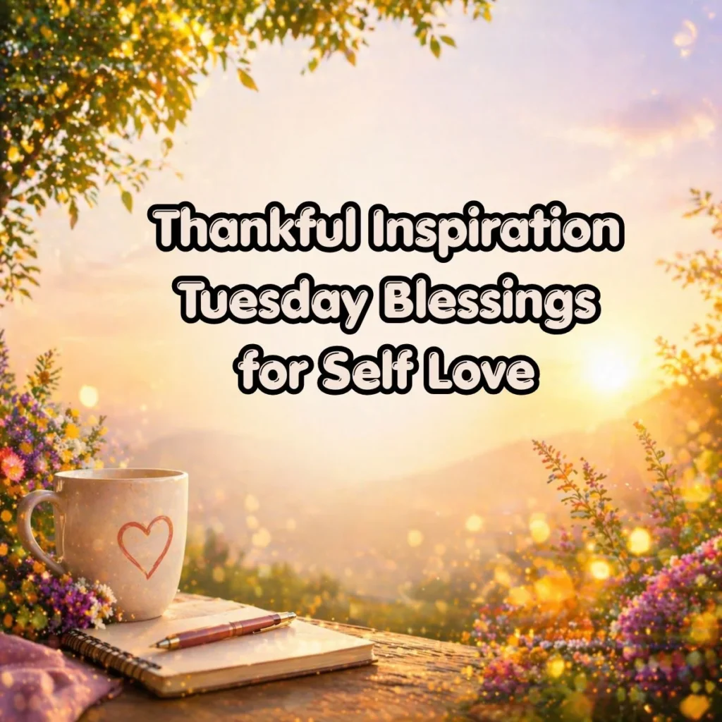 Thankful Inspiration Tuesday Blessings for Self Love