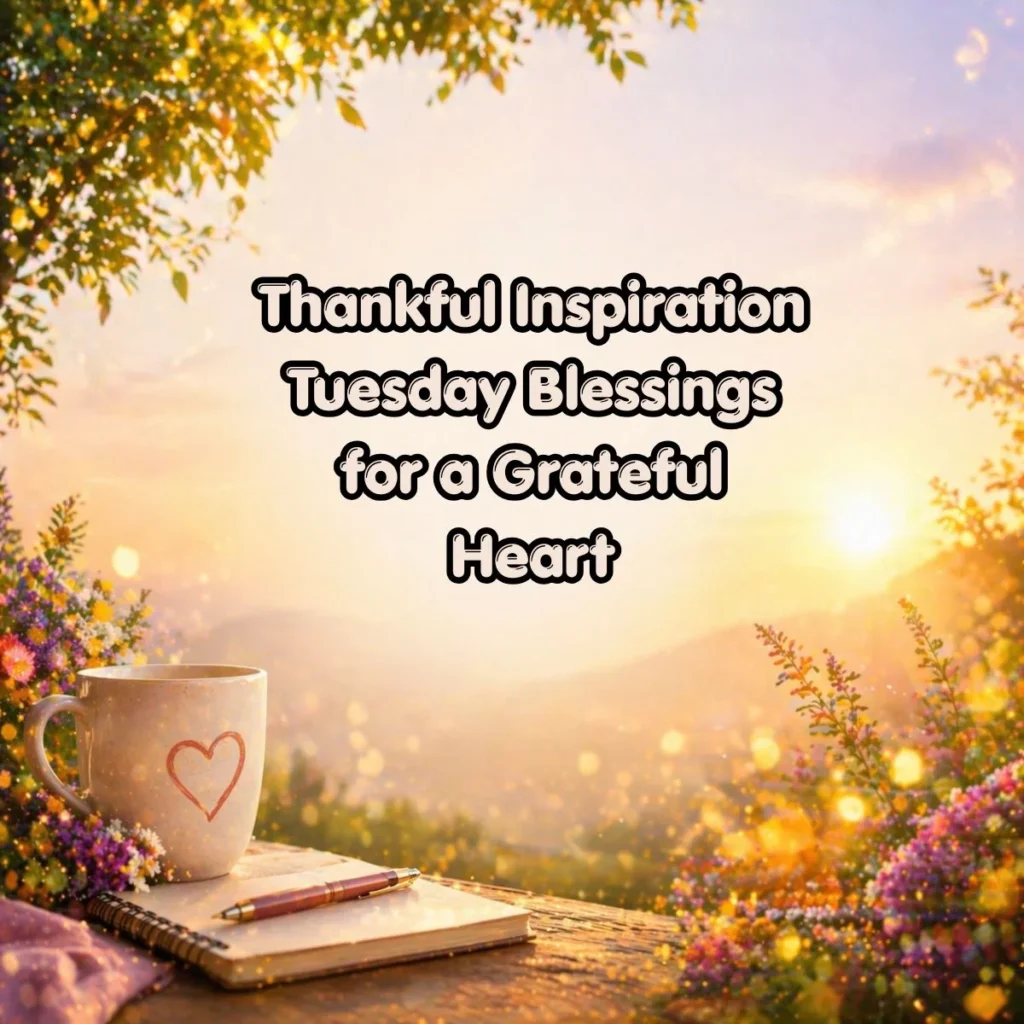 Thankful Inspiration Tuesday Blessings for a Grateful Heart