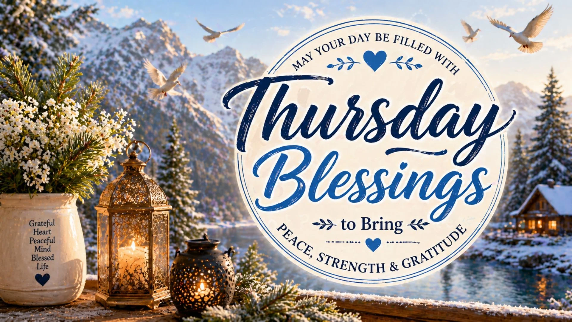 Thursday Blessings to Bring Peace, Strength & Gratitude