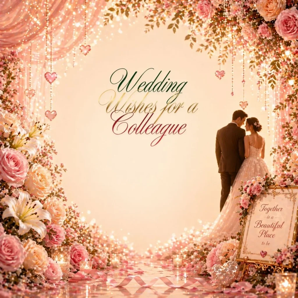 Wedding Wishes for a Colleague