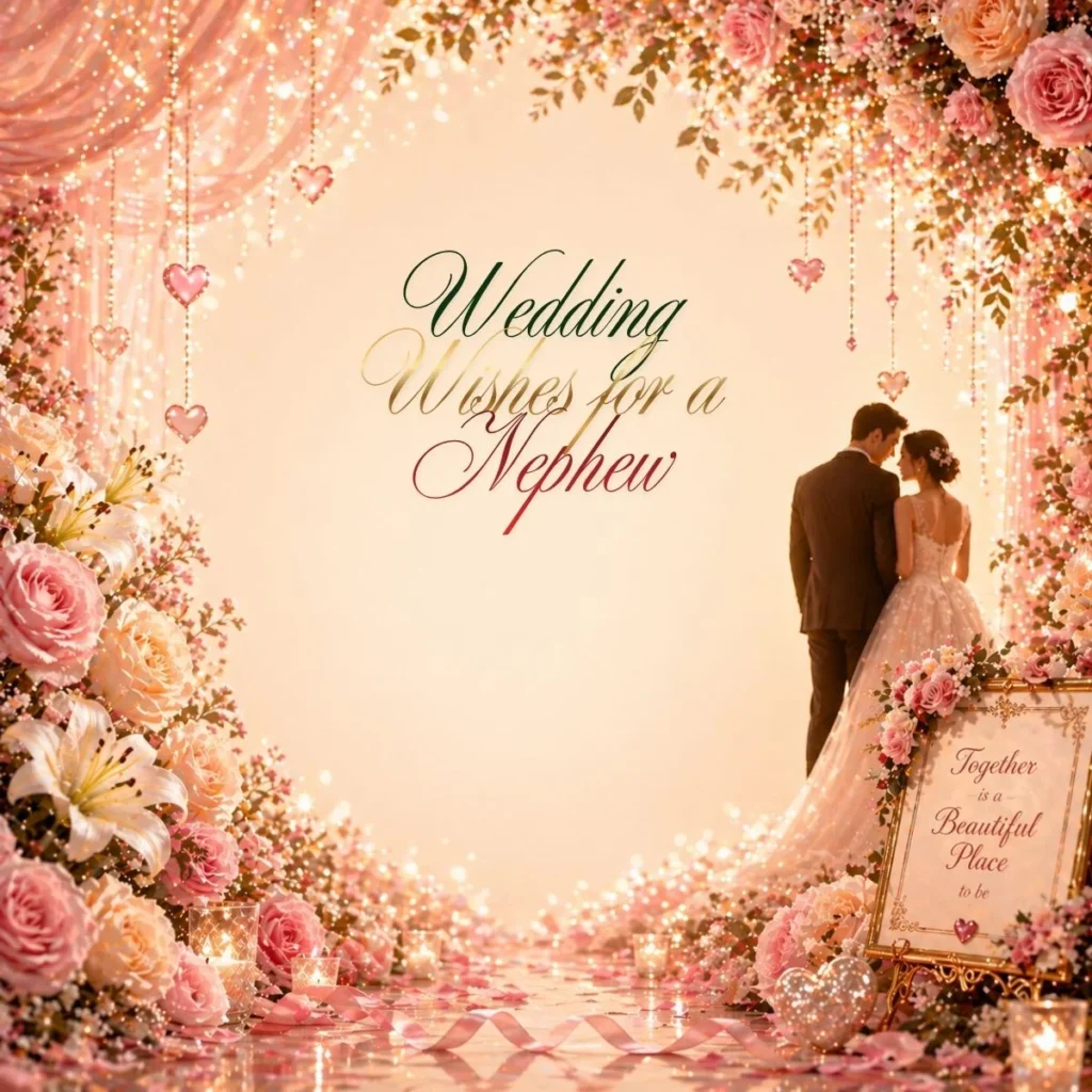 Wedding Wishes for a Nephew
