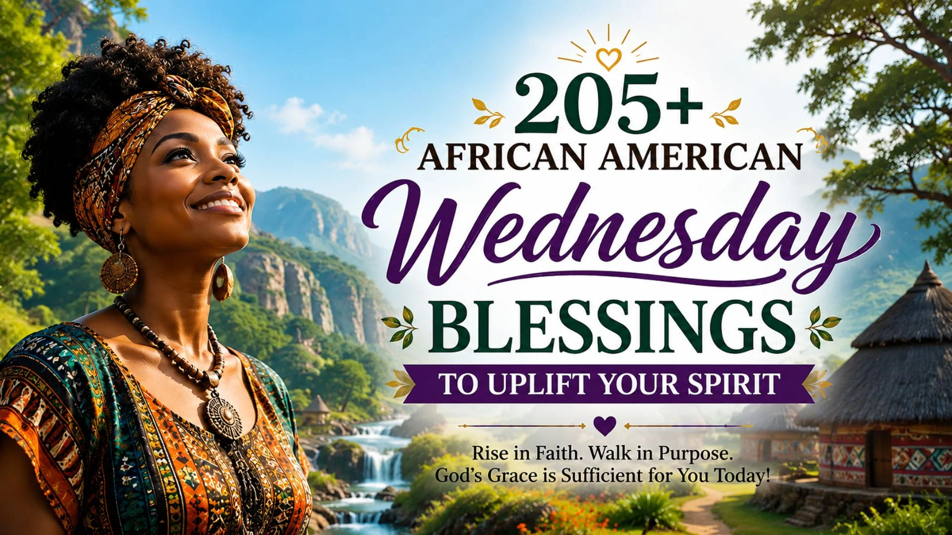 205+ African American Wednesday Blessings to Uplift Your Spirit