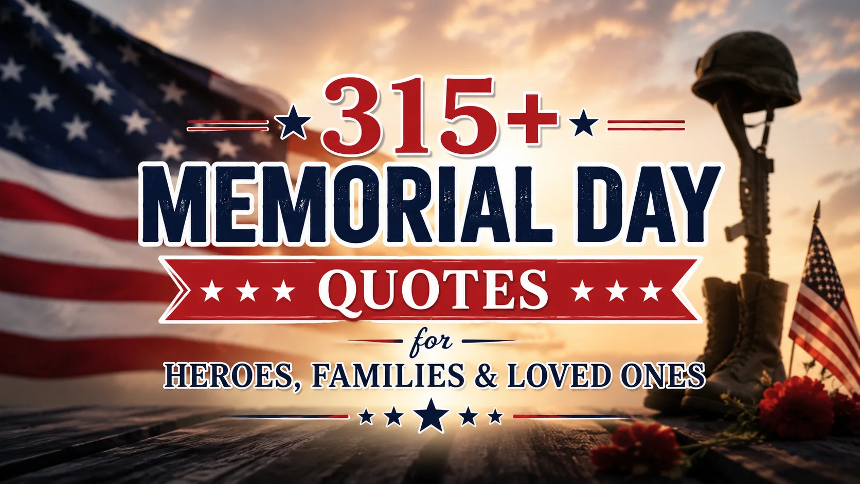 315+ Memorial Day Quotes for Heroes, Families & Loved Ones