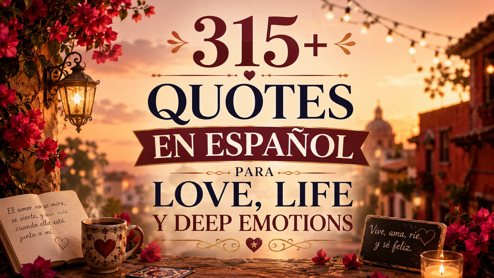 315+ Quotes in Spanish for Love, Life and Deep Emotions ⭐