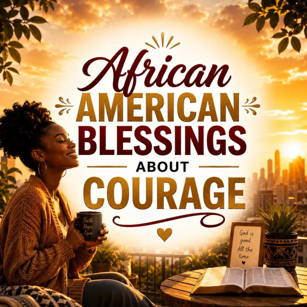 African American Blessings About Courage