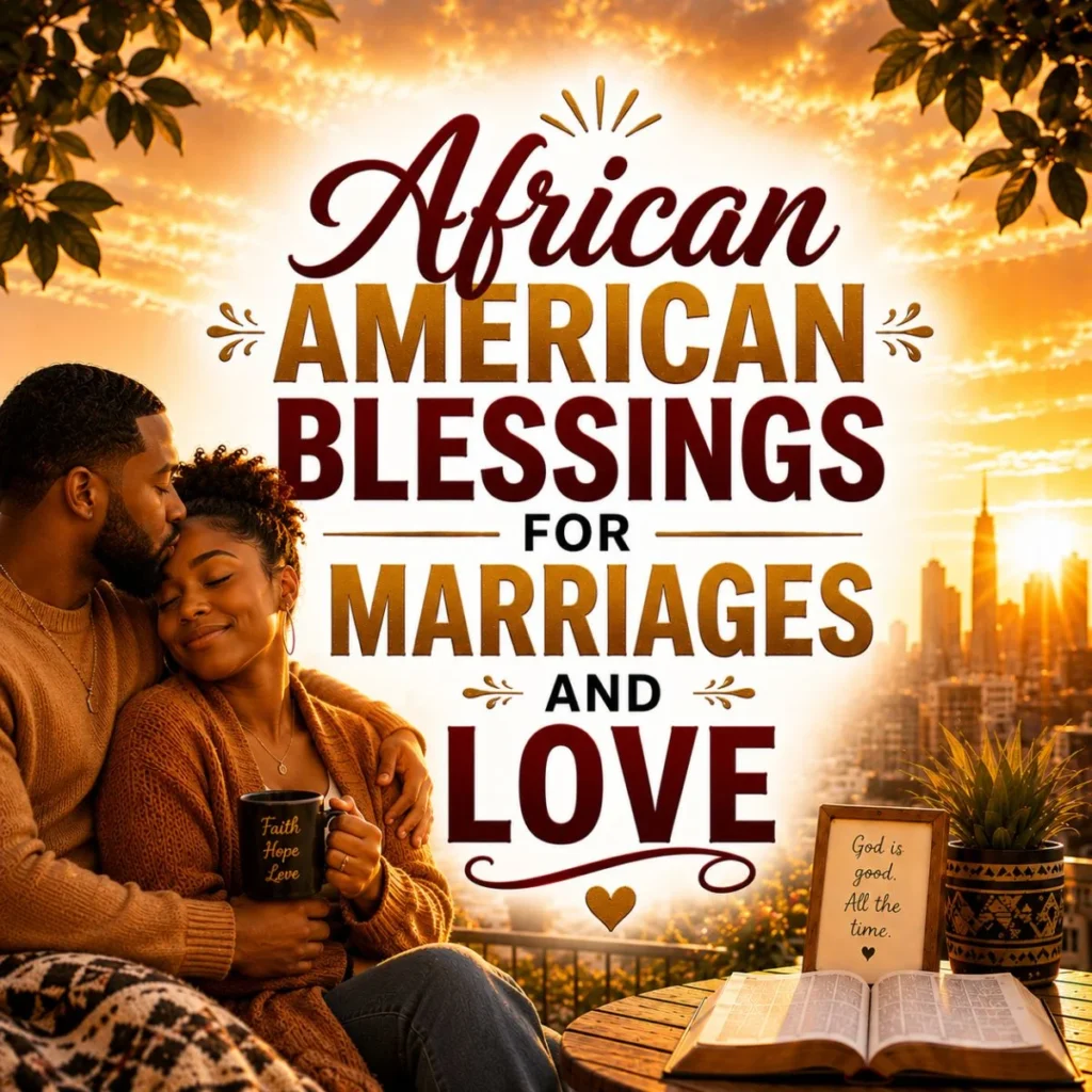 African American Blessings for Marriages and Love