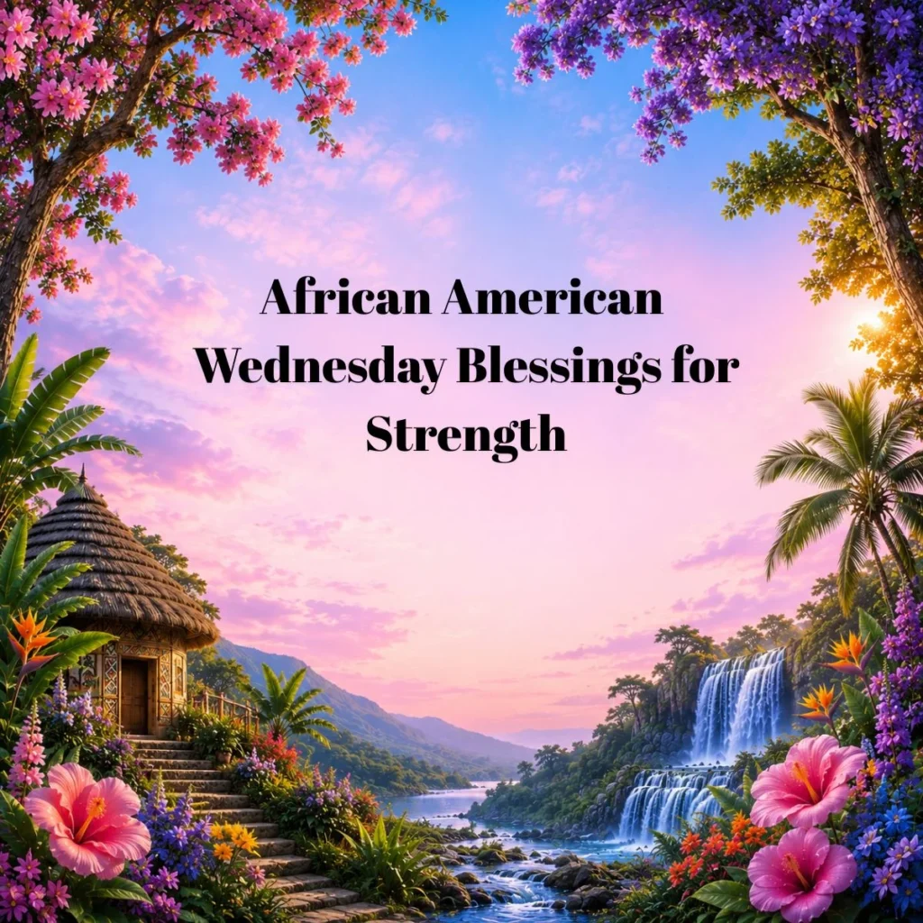 African American Wednesday Blessings for Strength