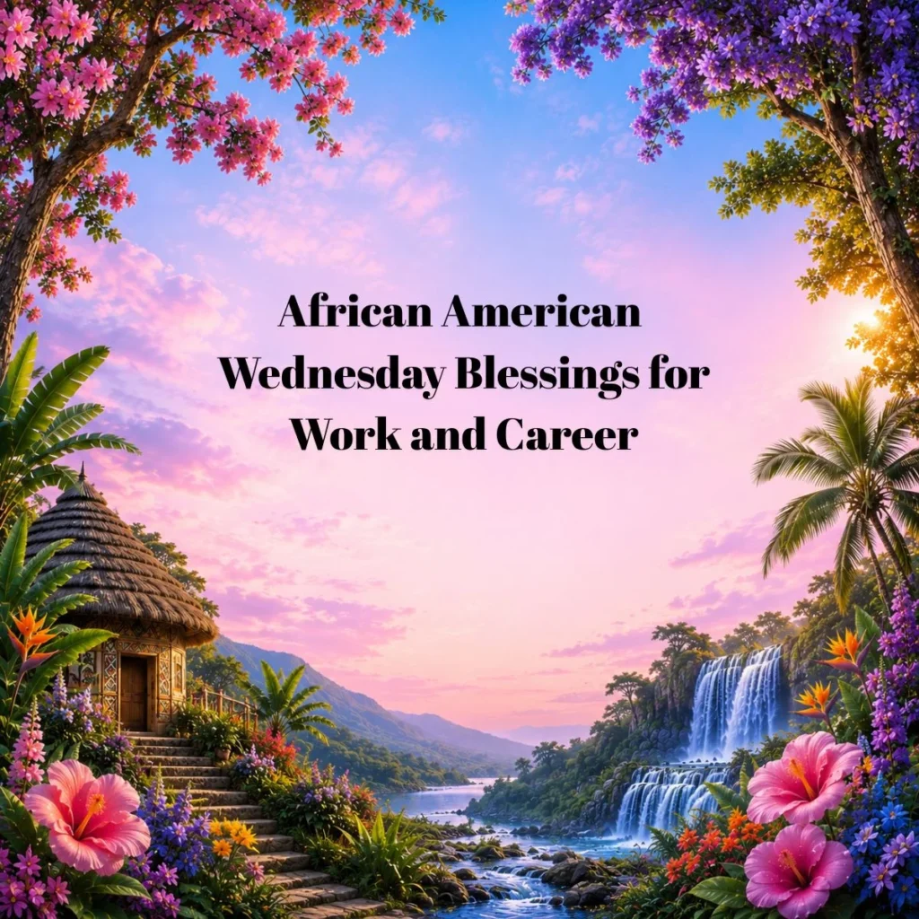 African American Wednesday Blessings for Work and Career