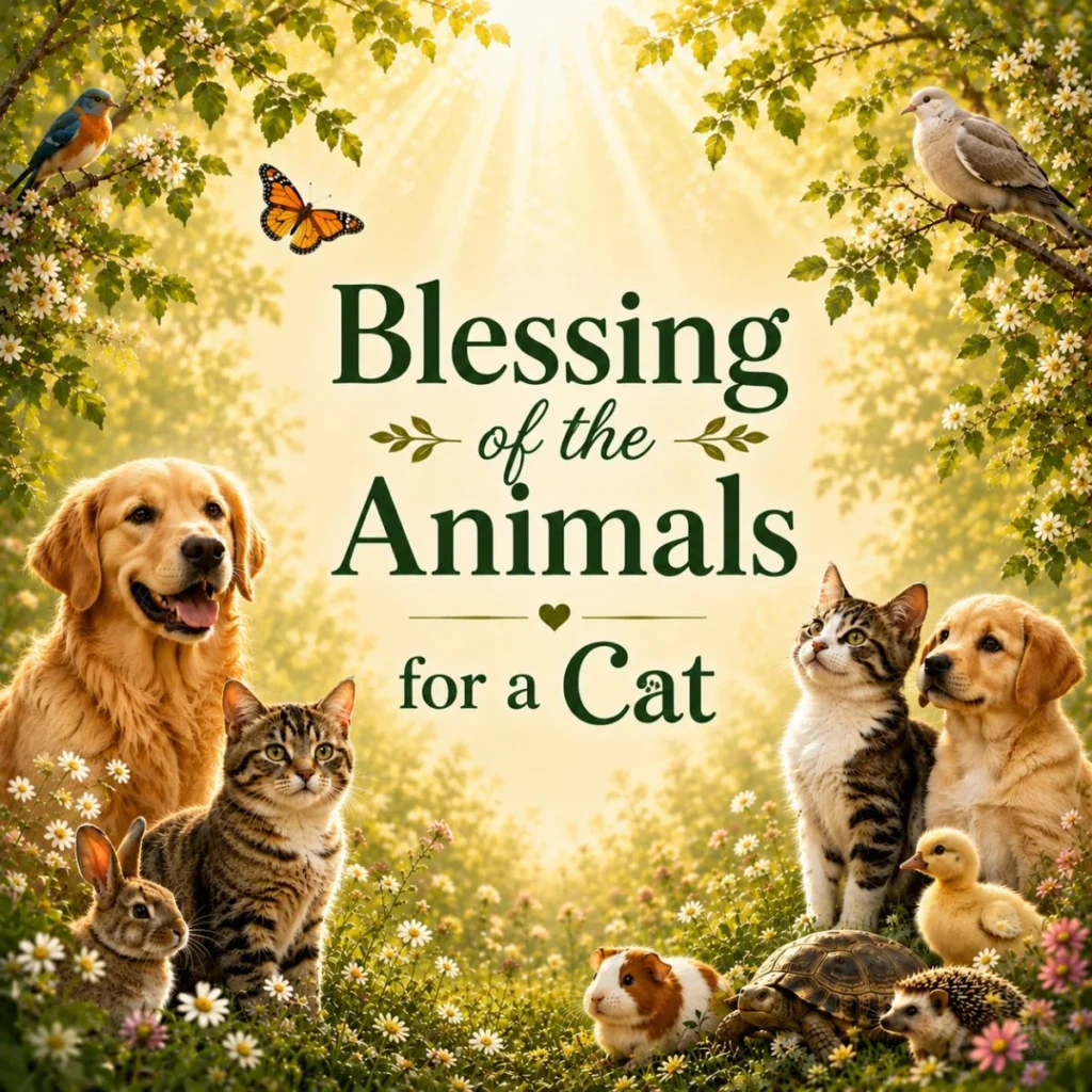 Blessing of the Animals for a Cat