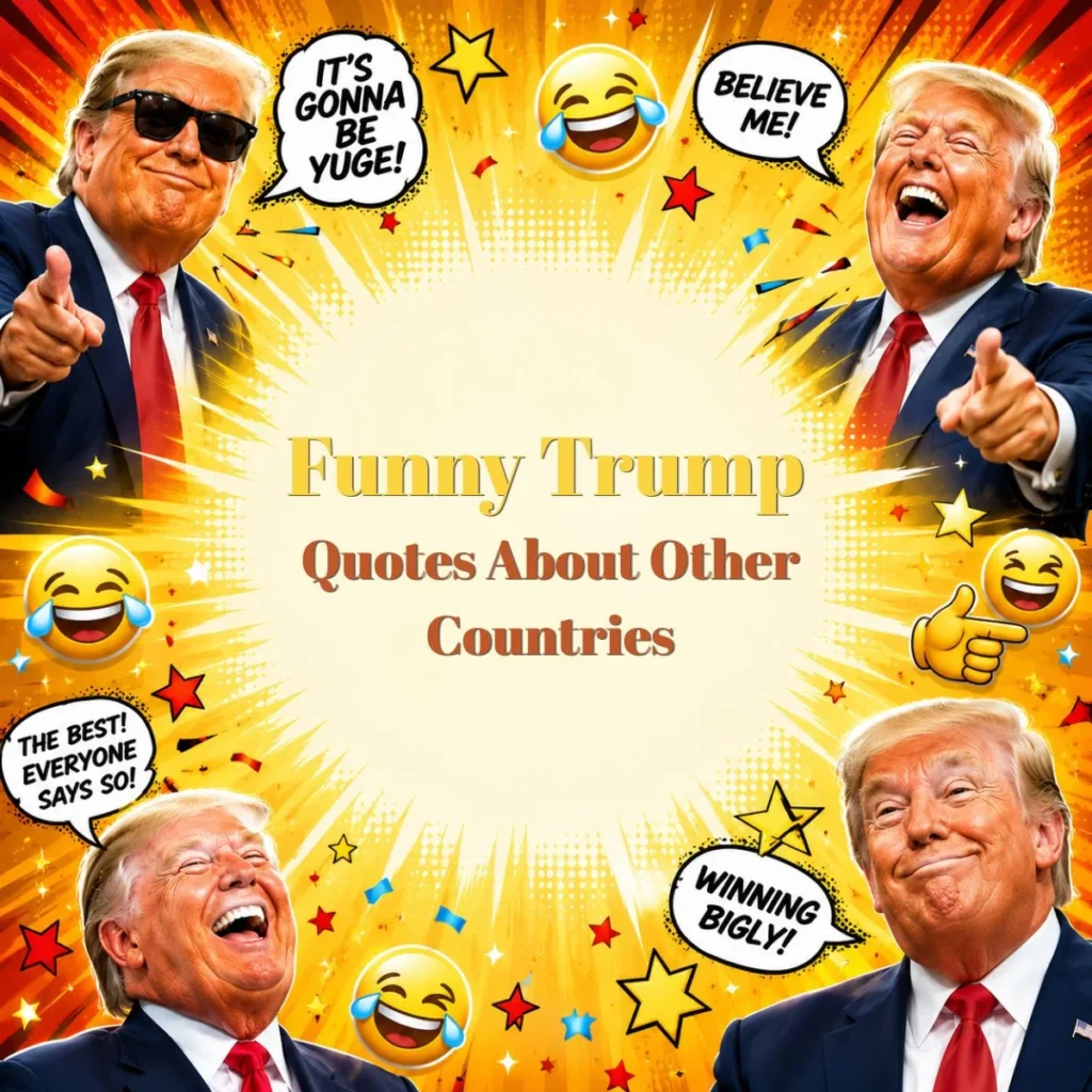 Funny Trump Quotes About Other Countries