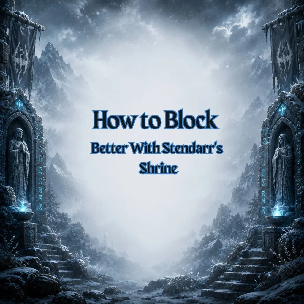How to Block Better With Stendarr's Shrine