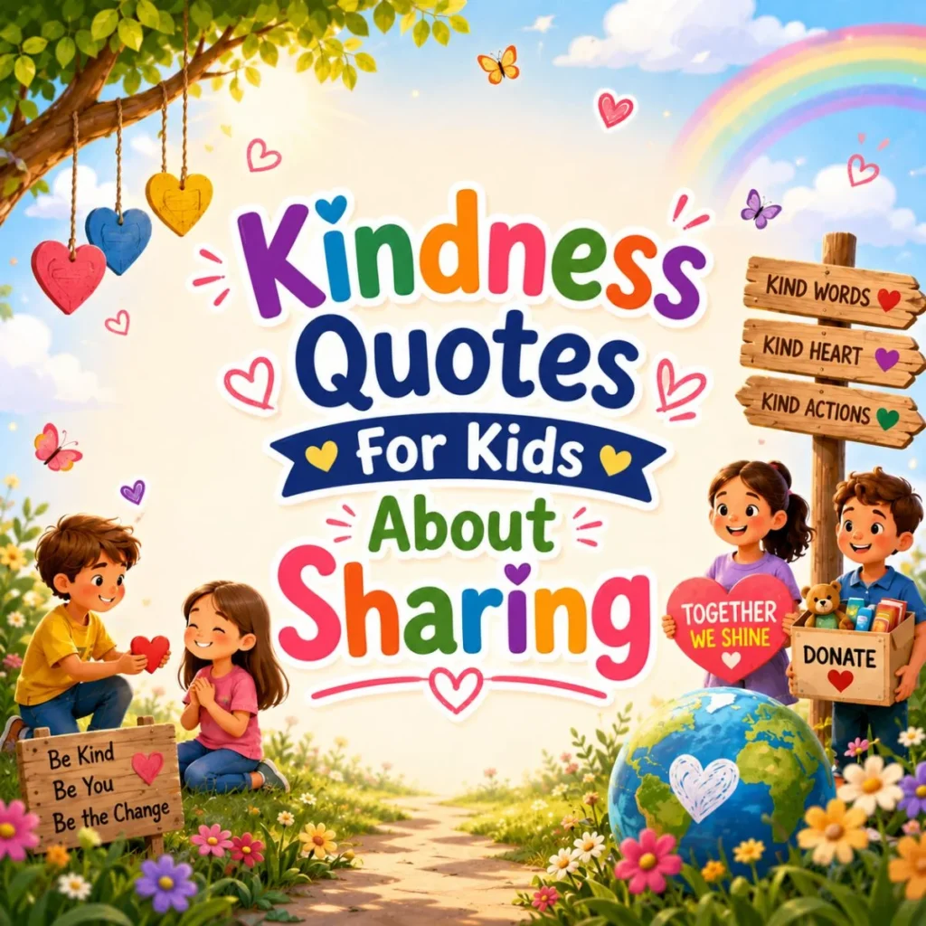 Kindness Quotes for Kids About Sharing