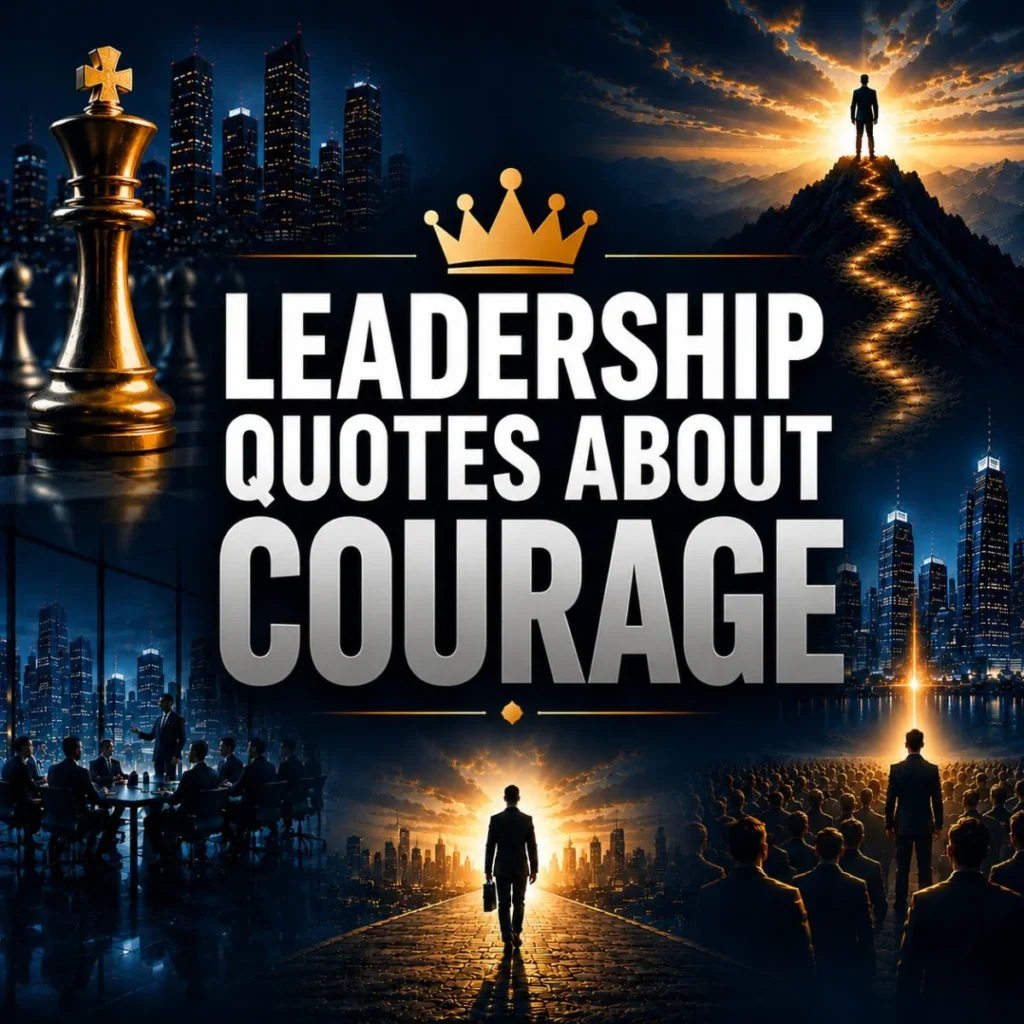 Leadership Quotes About Courage