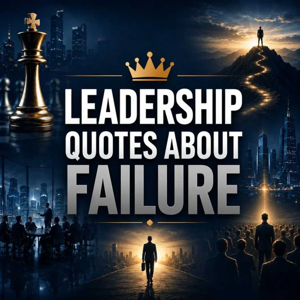 Leadership Quotes About Failure