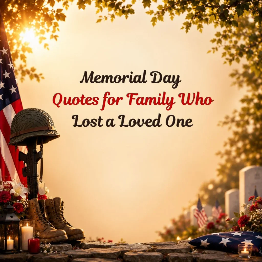 Memorial Day Quotes for Family Who Lost a Loved One