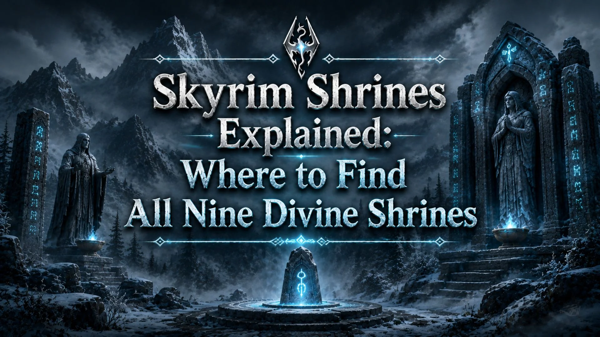 Skyrim Shrines Explained Where to Find All Nine Divine Shrines
