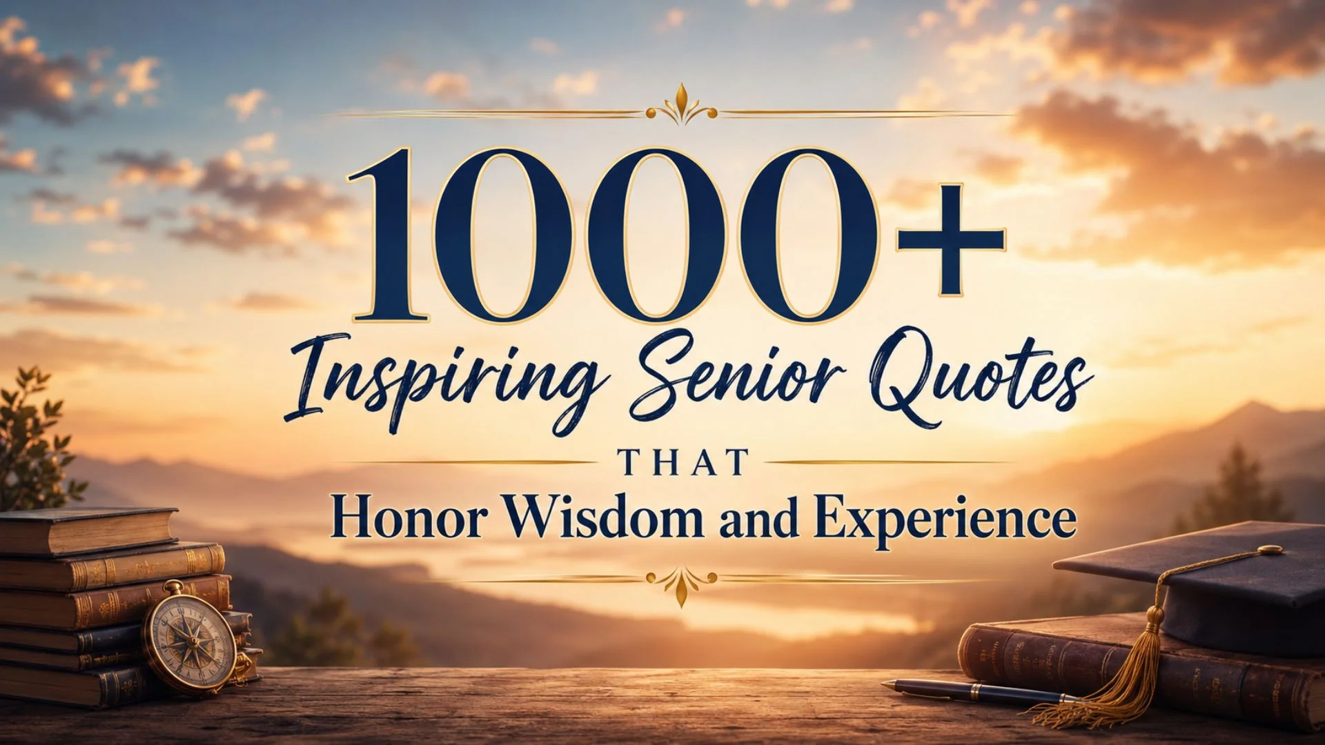 1000+ Inspiring Senior Quotes That Honor Wisdom and Experience