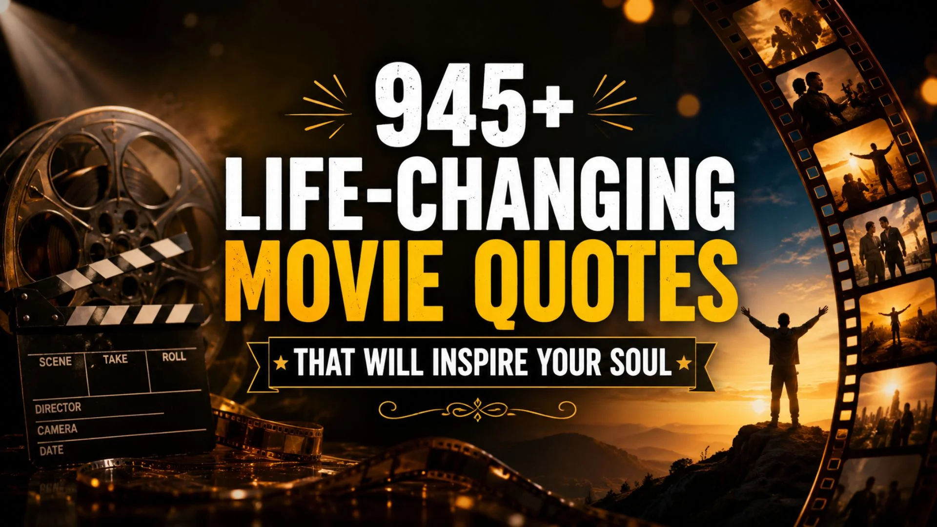 945+ Life-Changing Movie Quotes That Will Inspire Your Soul