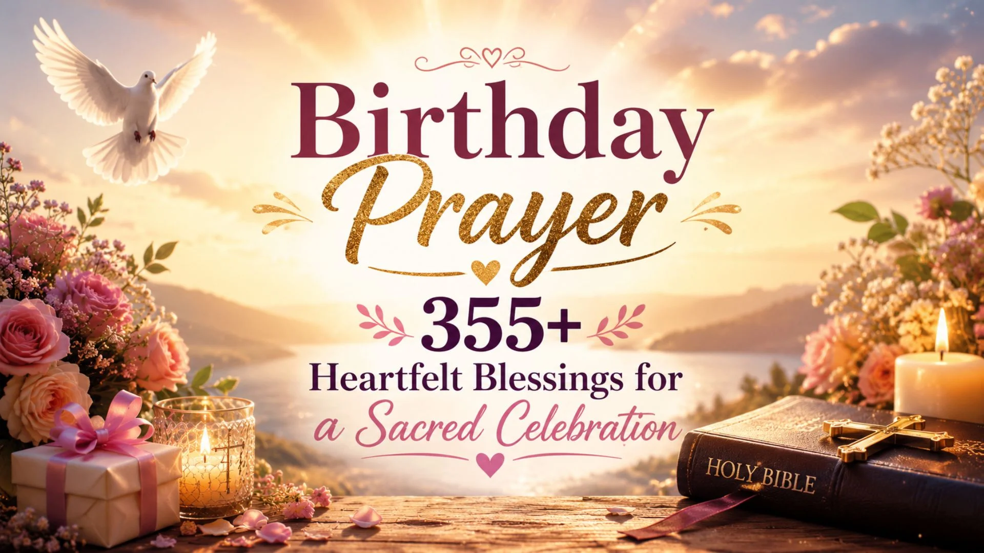Birthday Prayer 355+ Heartfelt Blessings for a Sacred Celebration
