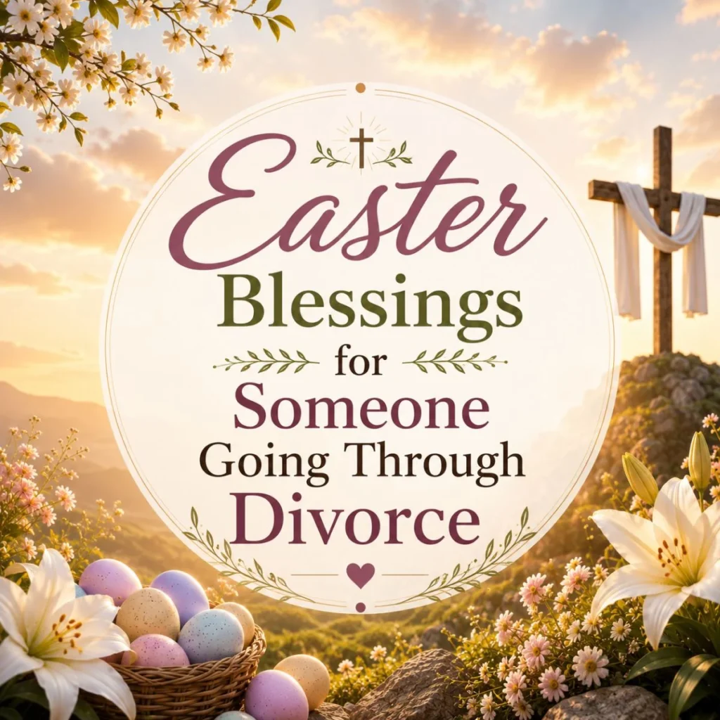 Easter Blessings for Someone Going Through Divorce