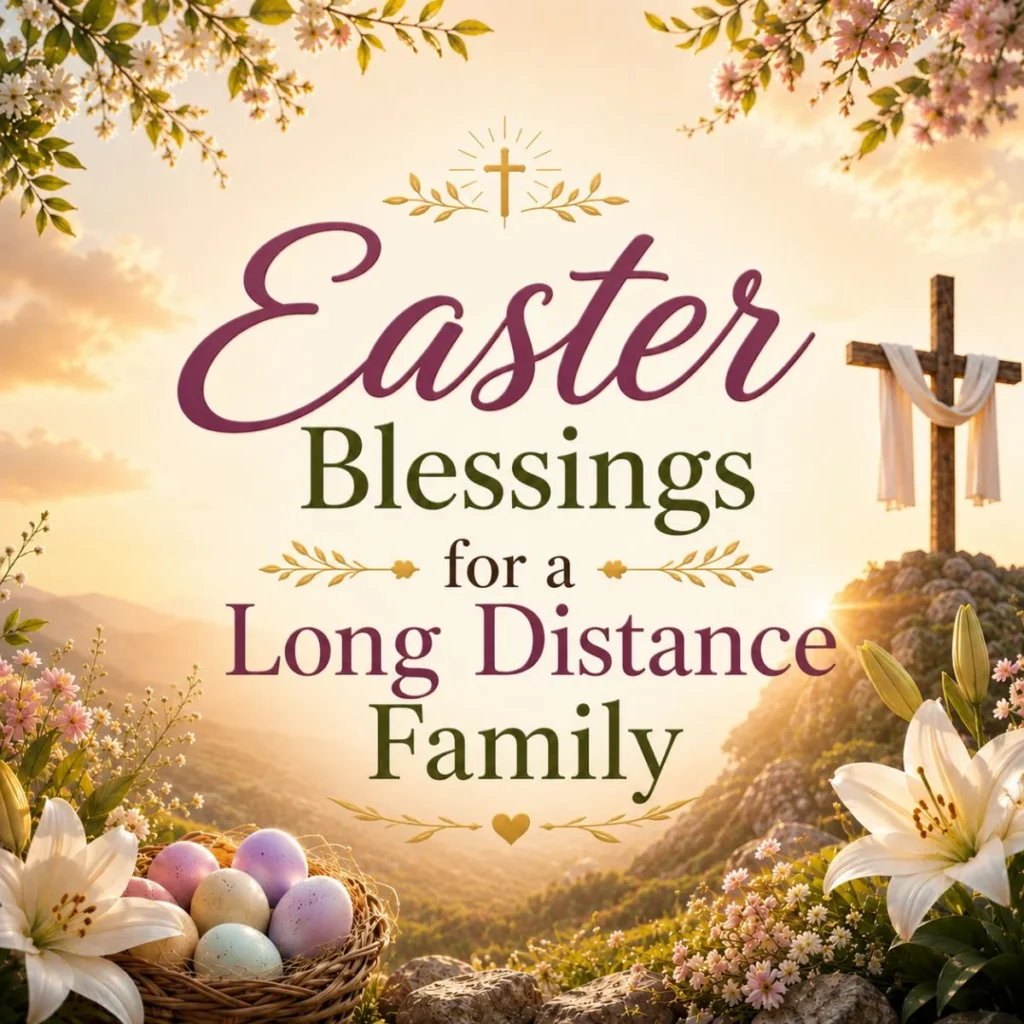 Easter Blessings for a Long Distance Family