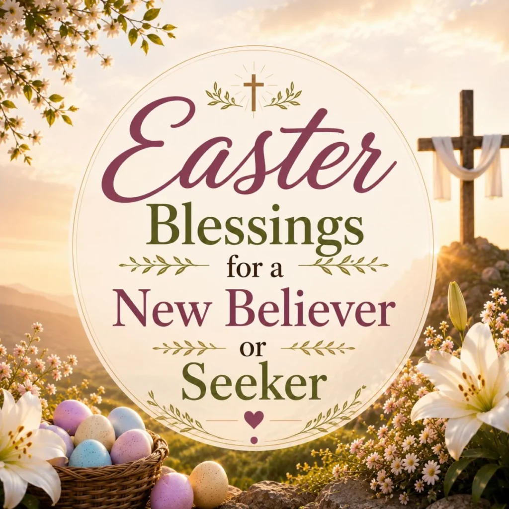 Easter Blessings for a New Believer or Seeker