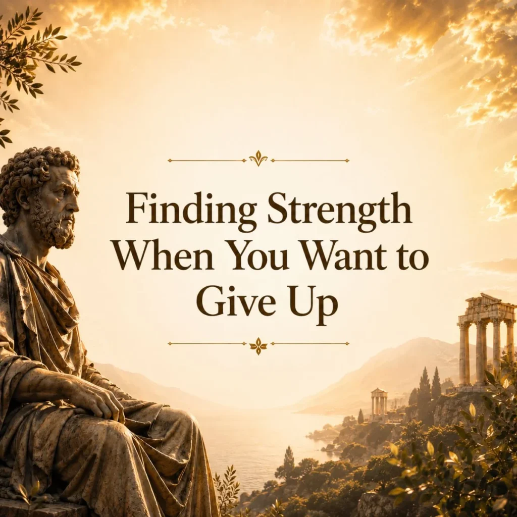 Finding Strength When You Want to Give Up