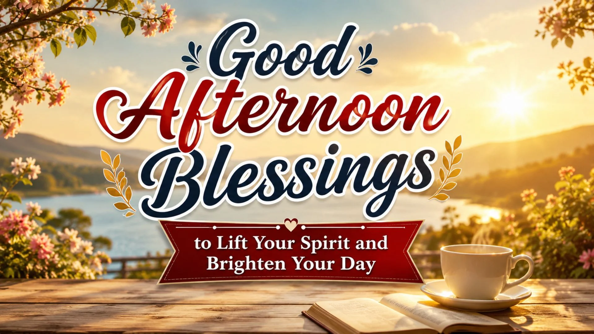 Good Afternoon Blessings to Lift Your Spirit and Brighten Your Day