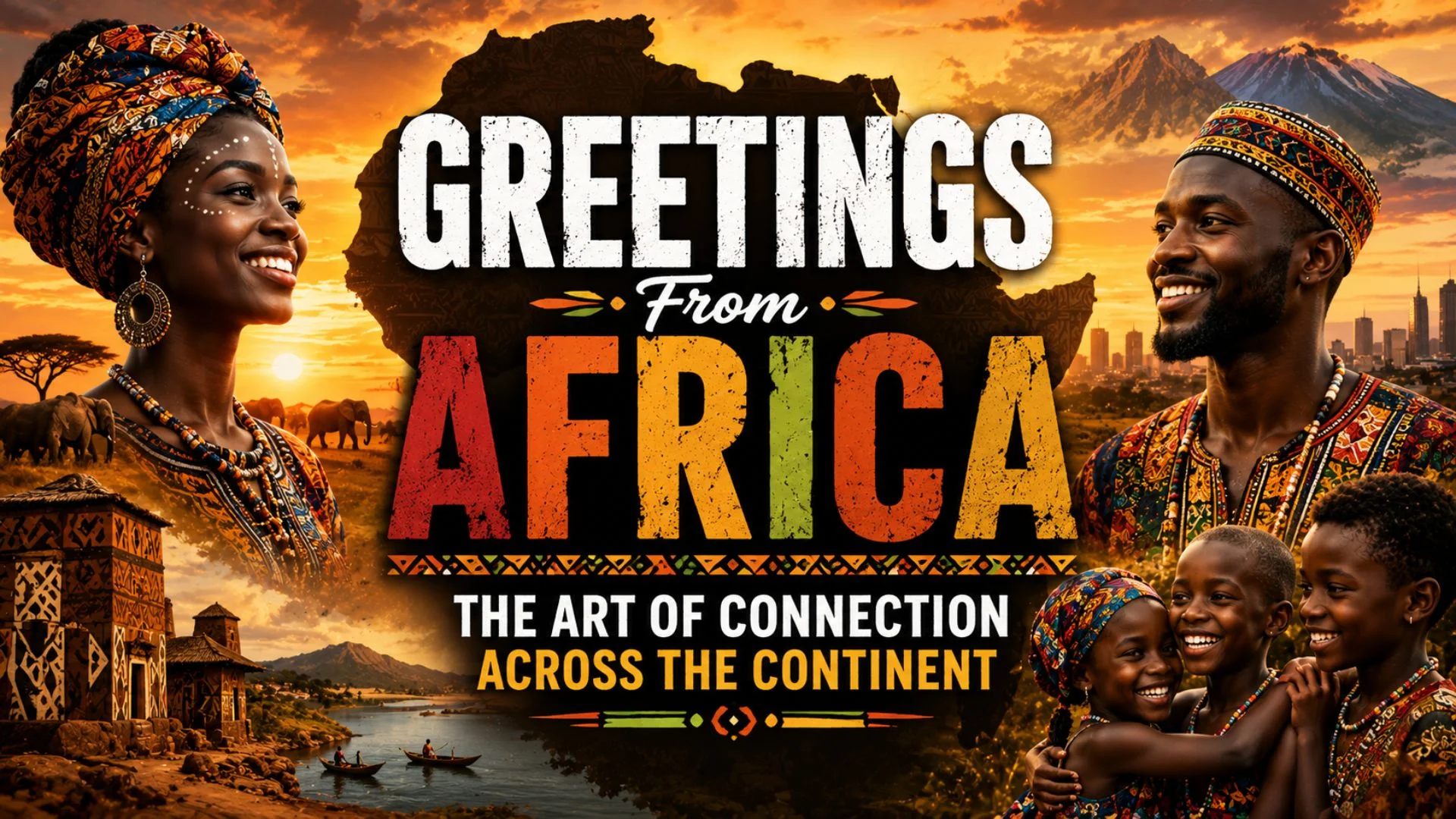 Greetings From Africa The Art of Connection Across the Continent