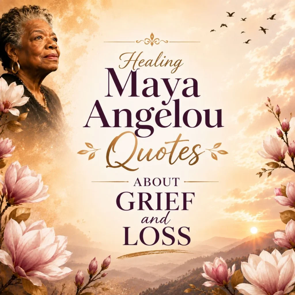 Healing Maya Angelou Quotes About Grief and Loss
