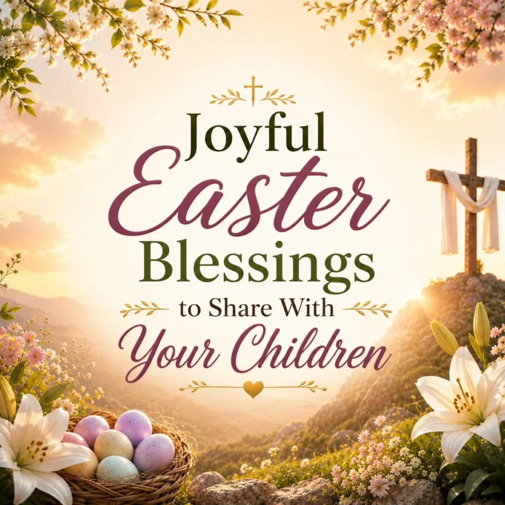 Joyful Easter Blessings to Share With Your Children