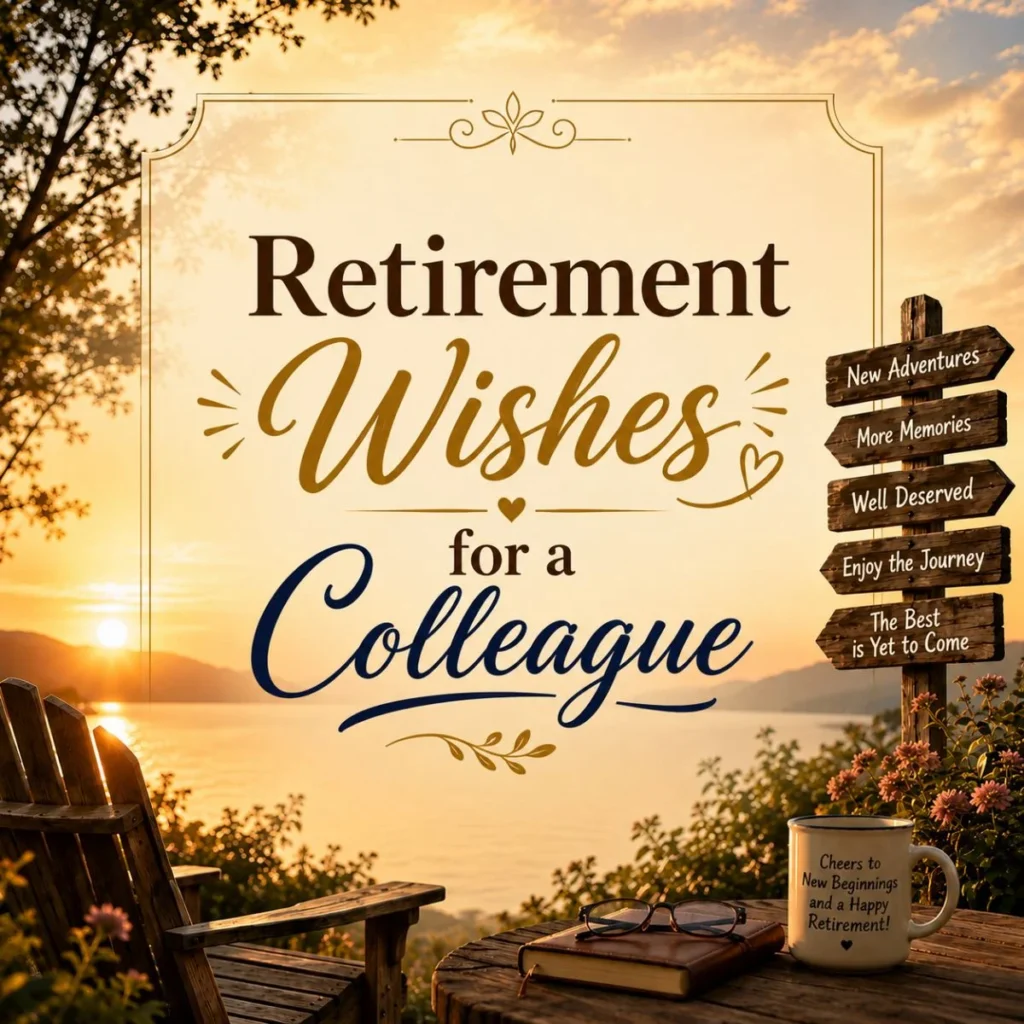 Retirement Wishes for a Colleague