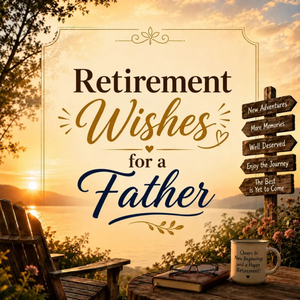 Retirement Wishes for a Father