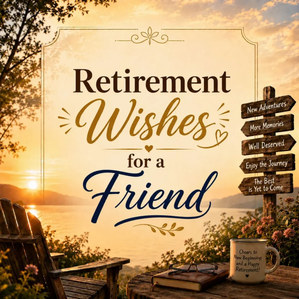 Retirement Wishes for a Friend